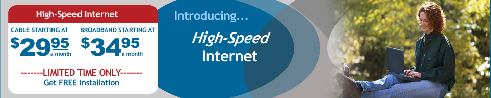 Wireless & Cable Internet Service