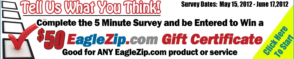 EagleZip.com Customer Survey